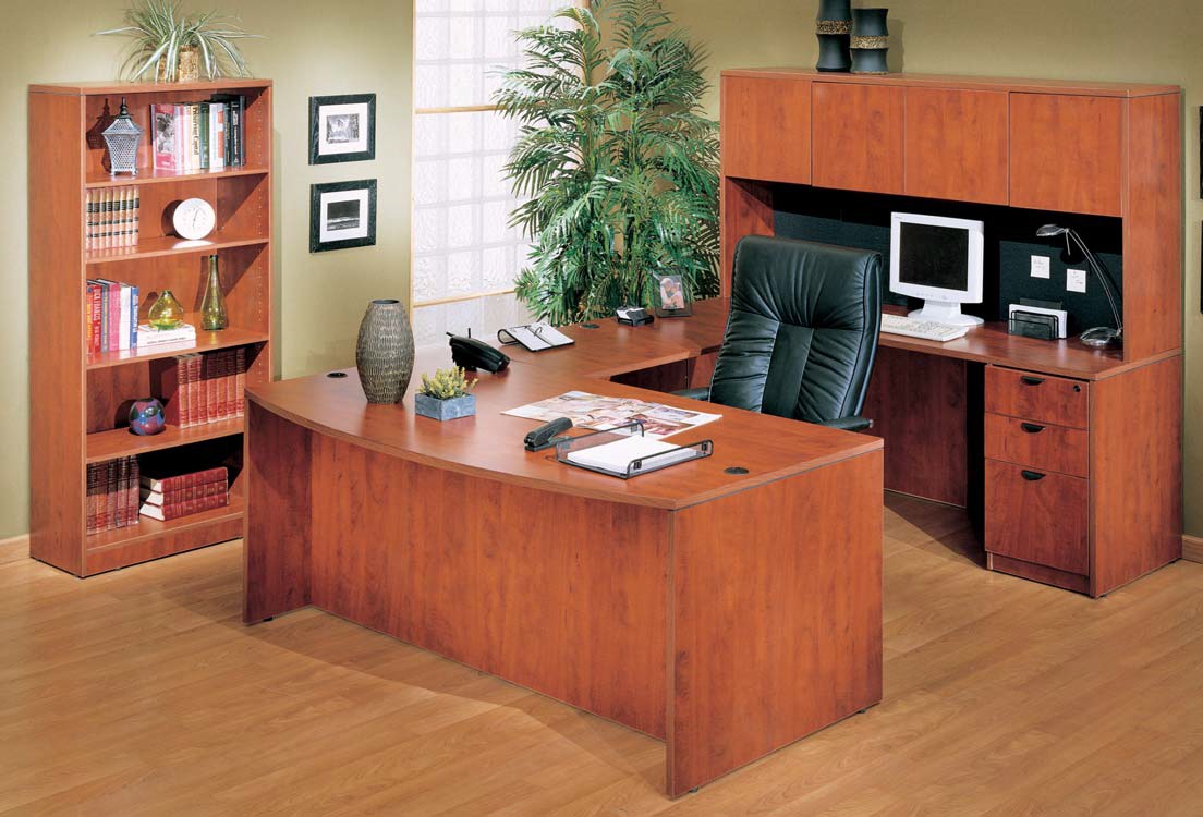 Boss Laminate U Shaped Workstation Desks Office Resource Group